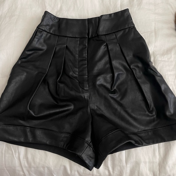 Express Pants - Express Leather Shorts